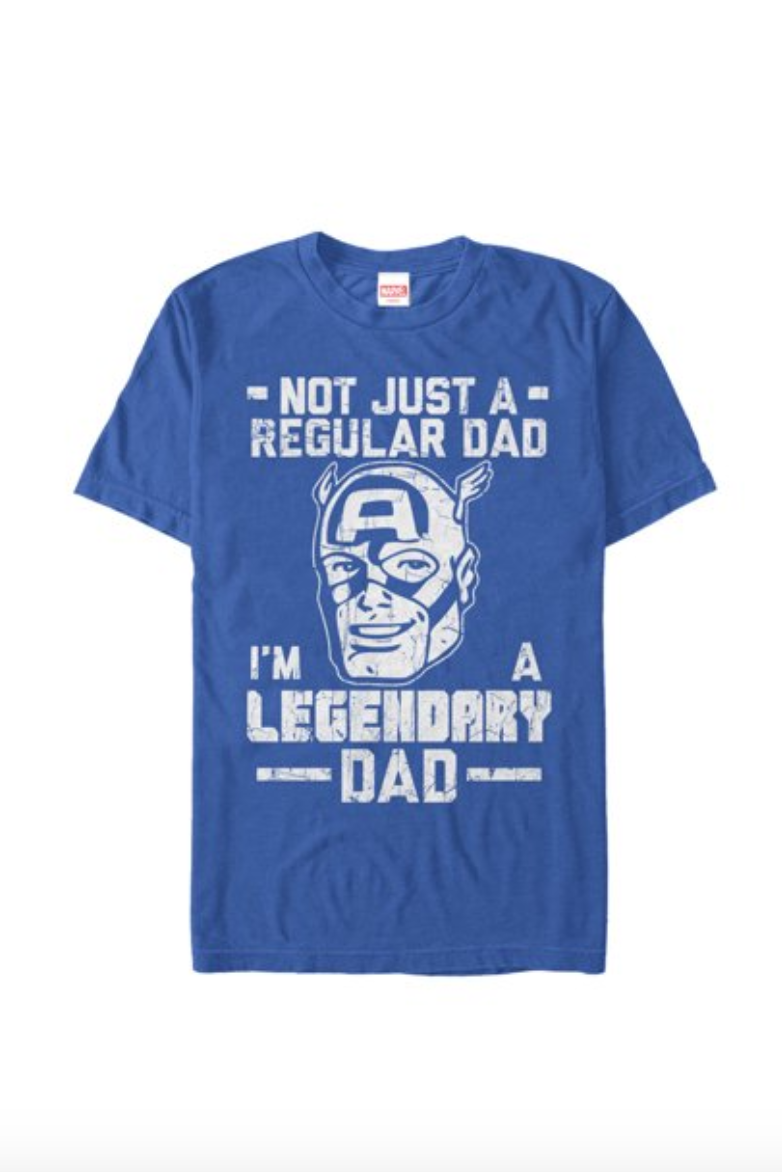 Father's Day Captain America T-Shirt