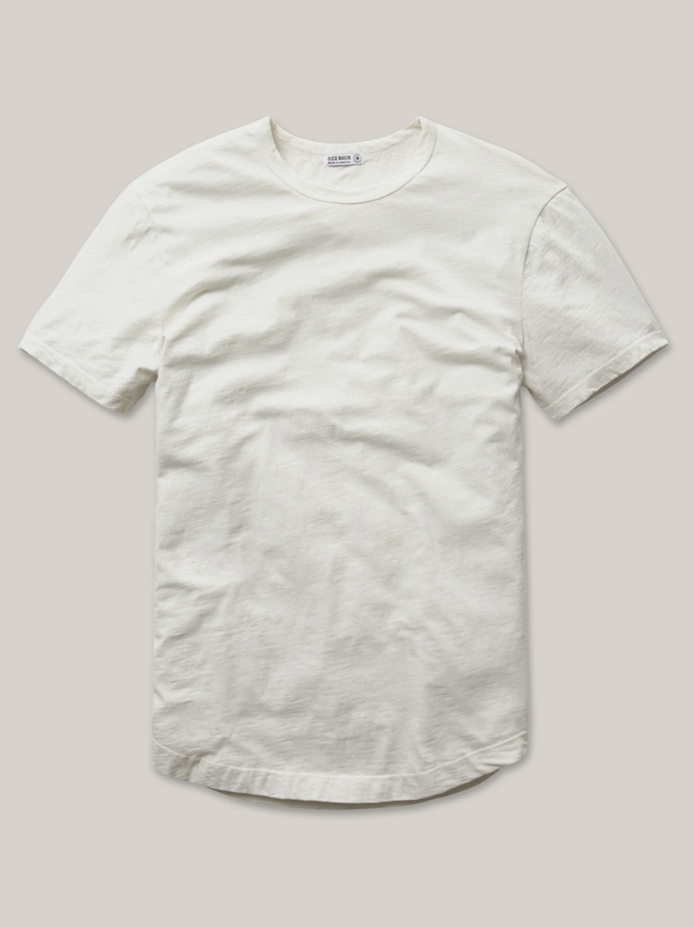 buck mason white tee