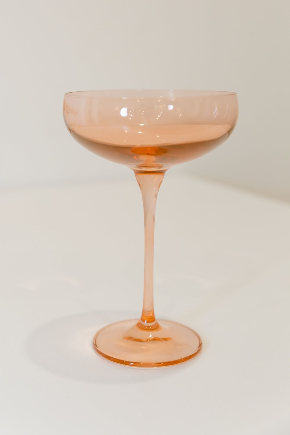 Estelle Colored Glass Hand-Blown Colored Cocktail Coupe Glasses on Food52