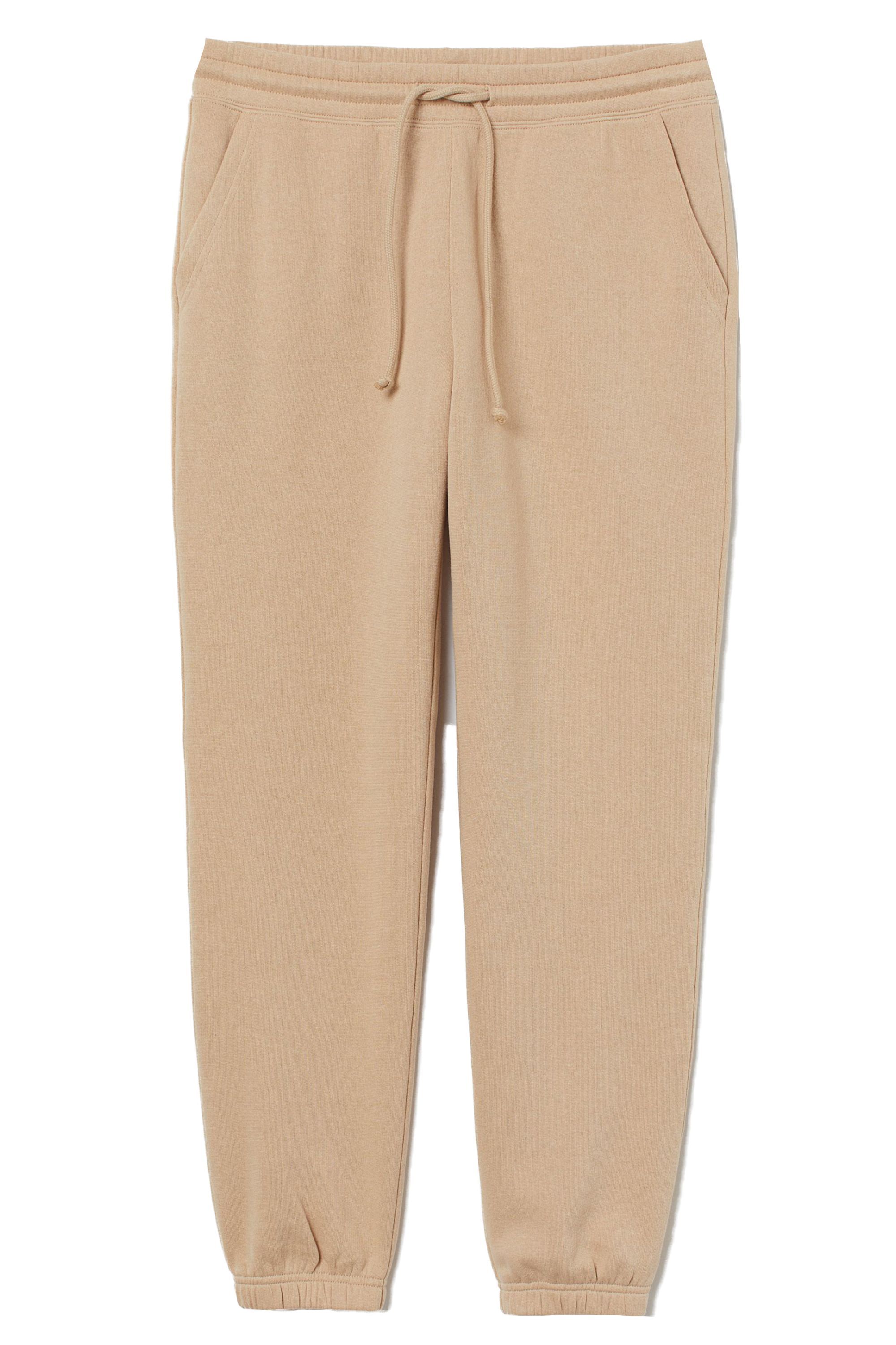 tan sweat pants