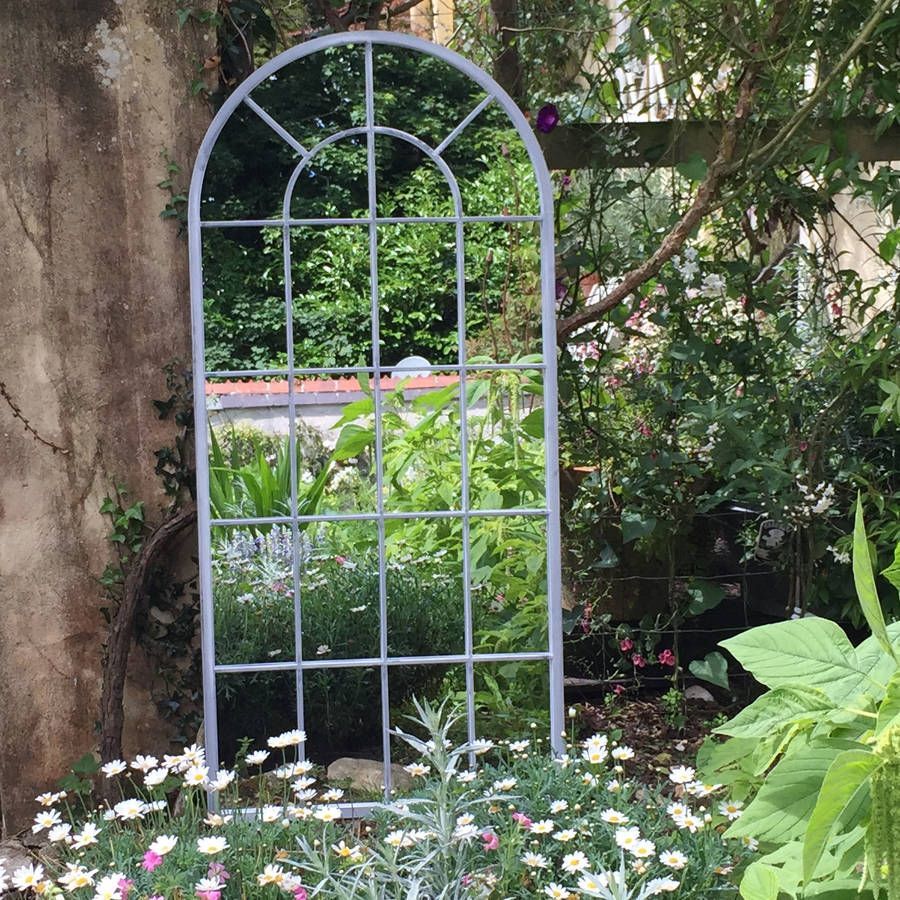 Set of 12 Circular Acrylic Garden Mirrors Outdoor Round  Illusion House Space