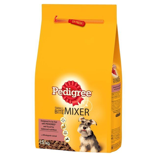 Pedigree Small Bite Mixer Dog Food 1.5kg