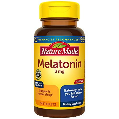 Melatonin Tablets, 240 Count
