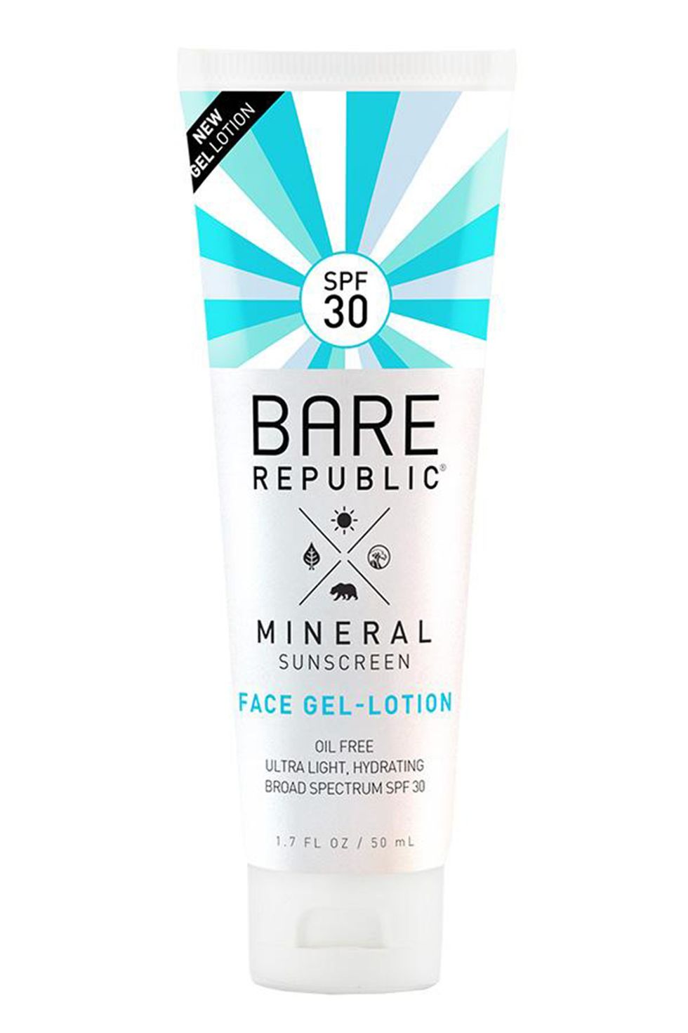 Mineral Face Sunscreen Gel Lotion SPF 30