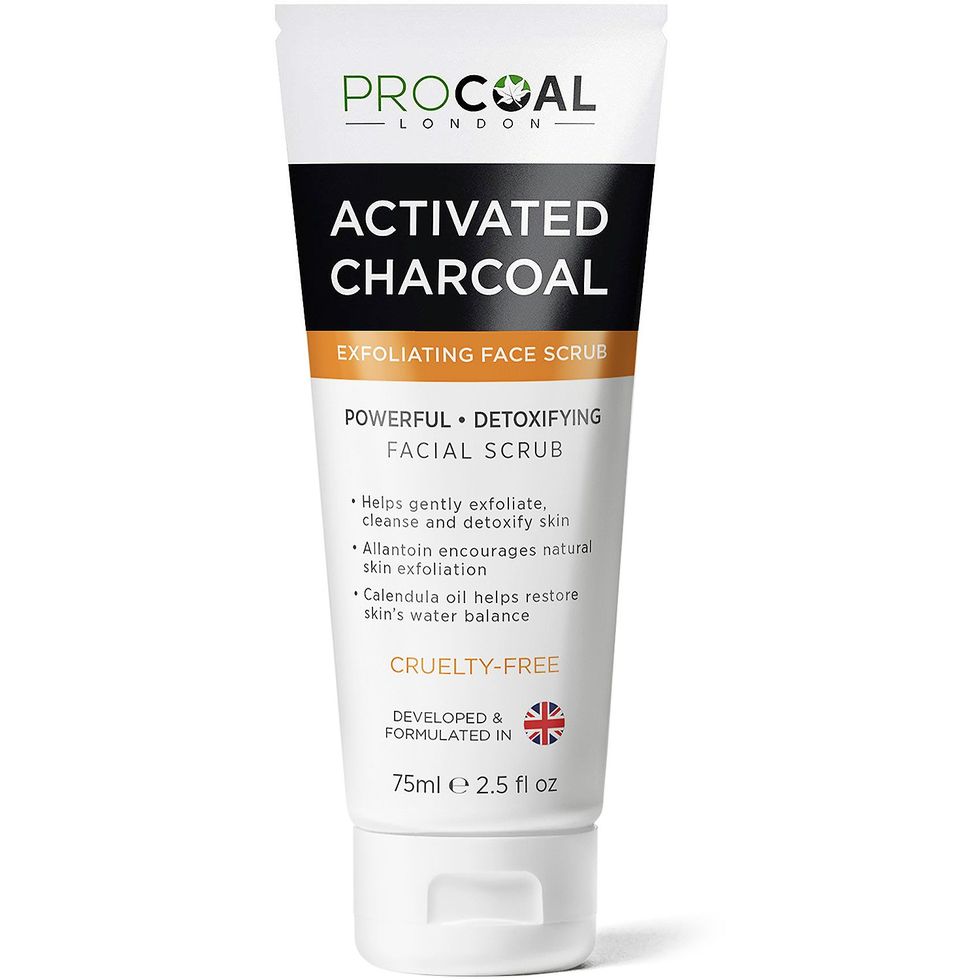 Activated Charcoal Exfoliating Face Scrub