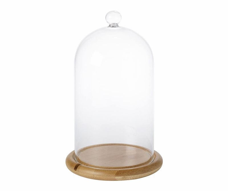 Lights4Fun Regular Glass Dome Bell Jar