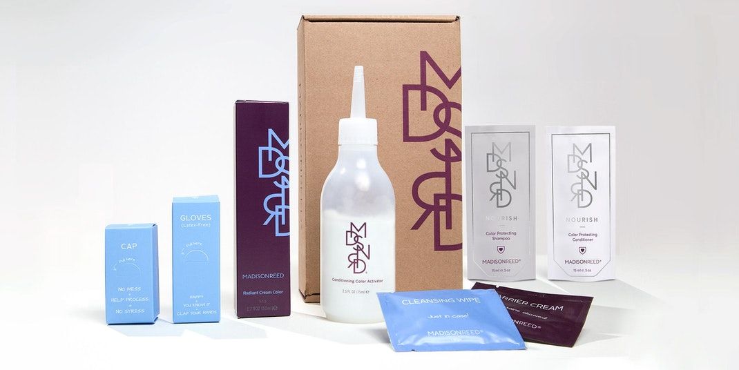One box. Packed with everything you need for beautiful home hair color.