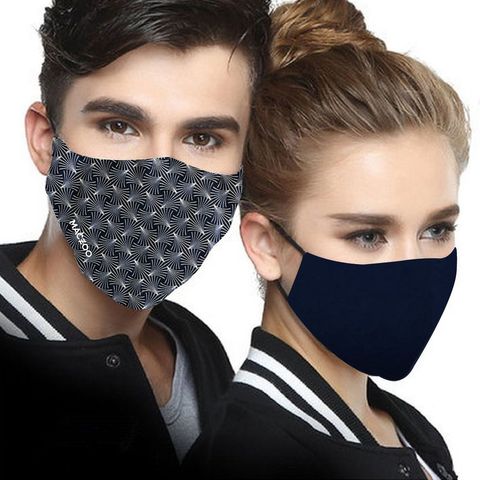 Where To Buy Fabric Face Masks That Support Charities,Flower Graphic Design Black And White