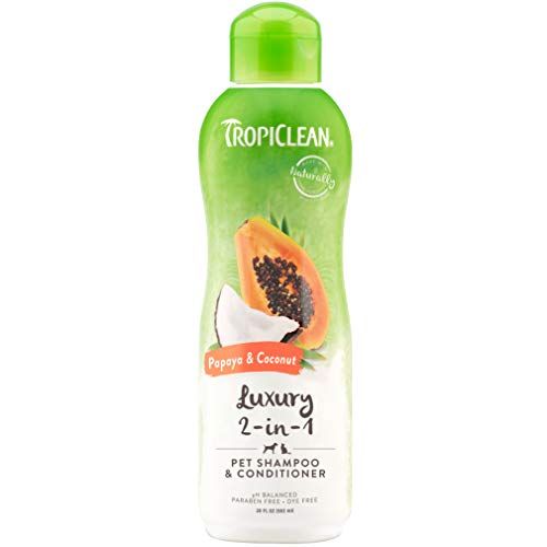 TropiClean Papaya & Coconut Shampoo 