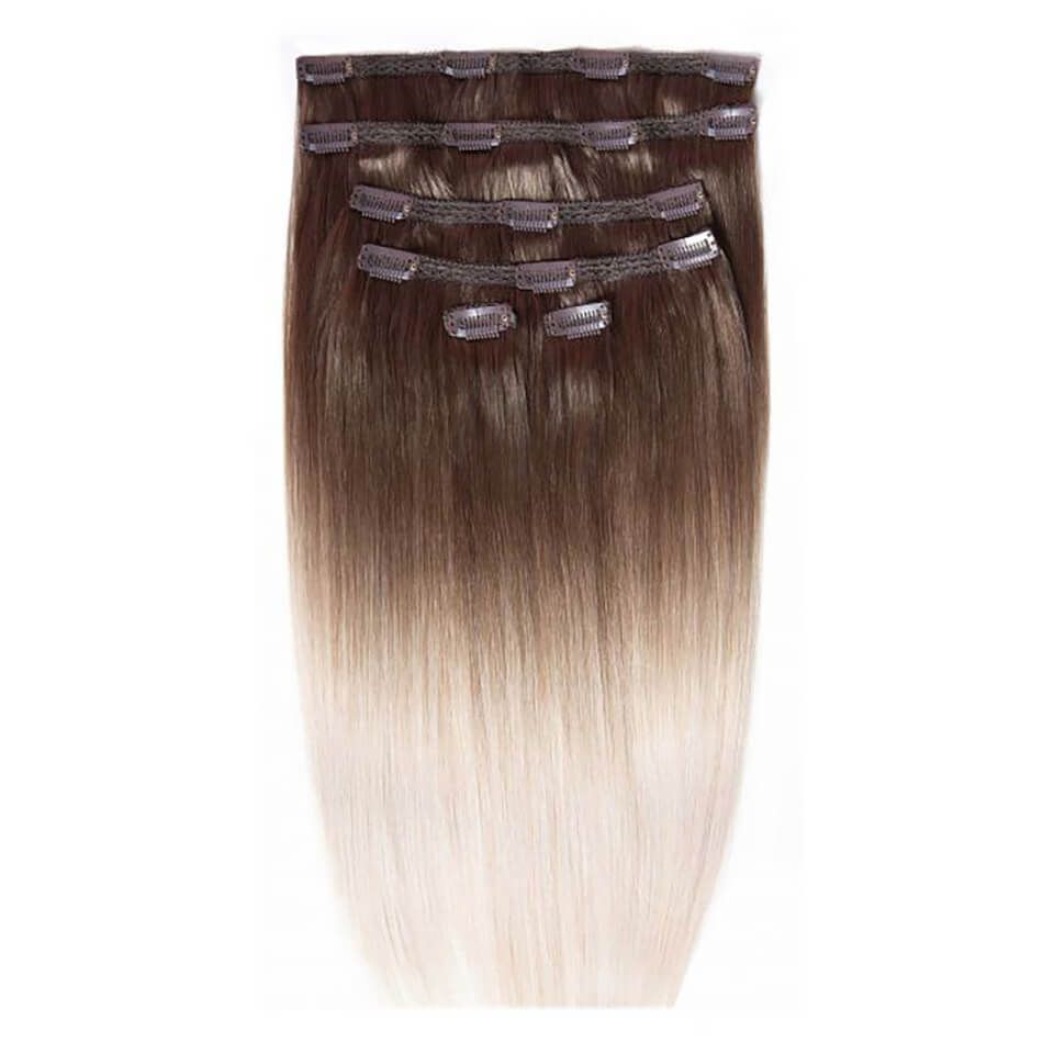 Beauty Works Double Hair Set 18 Inch Clip-In Hair Extensions (Various Shades)