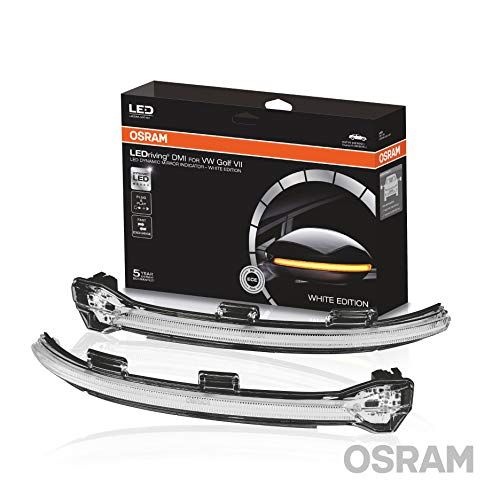 OSRAM LEDDMI 5G0 WT S LEDriving Intermitente dinámico LED para retrovisor-Blanco Edition, Set de 2