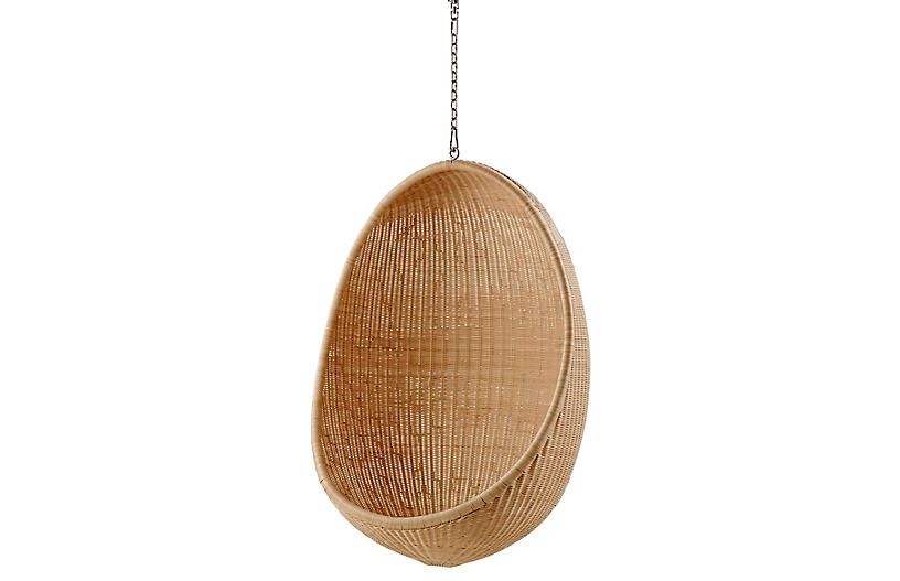 indoor hanging egg chair with stand