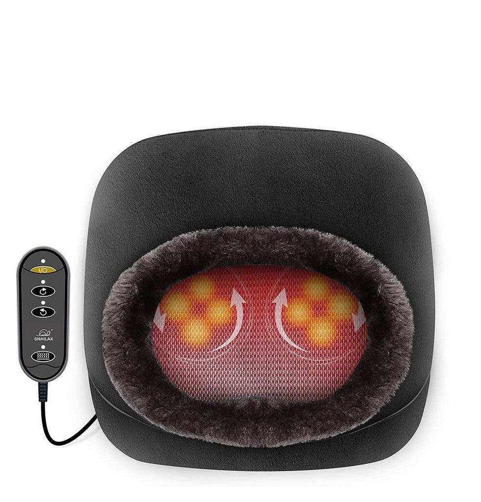 Snailax 2-in-1 Shiatsu Foot and Back Massager 