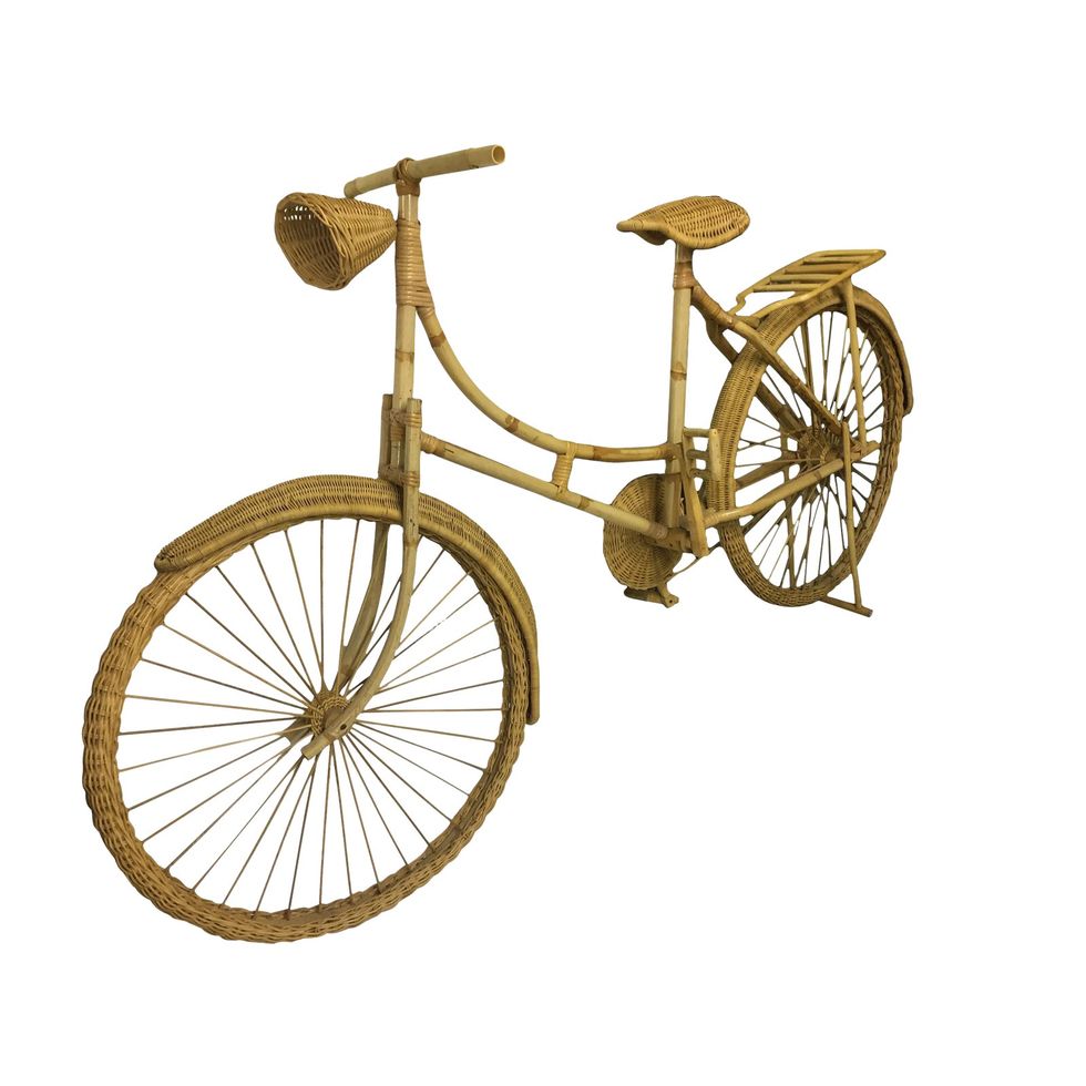 Vintage Wicker Bicycle