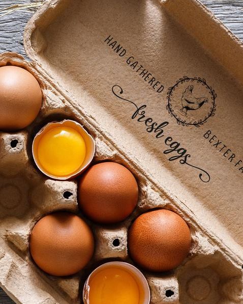Egg Carton Stamp