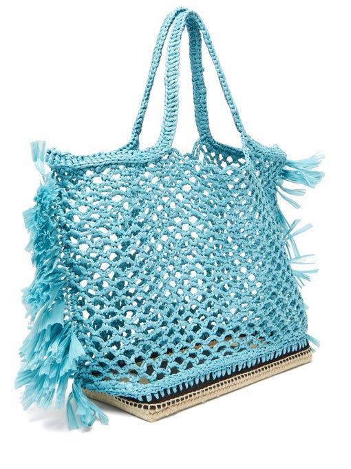 raffia woven bags