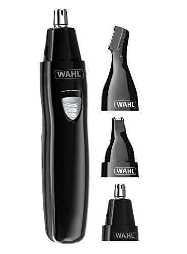 3-in-1 Rechargeable Nose Hair Trimmer for Men, With Washable Heads