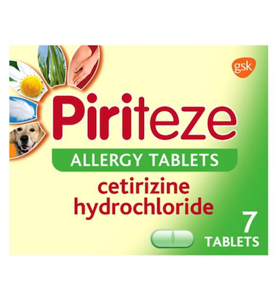 Piriteze Allergy tablets - 7 Pack