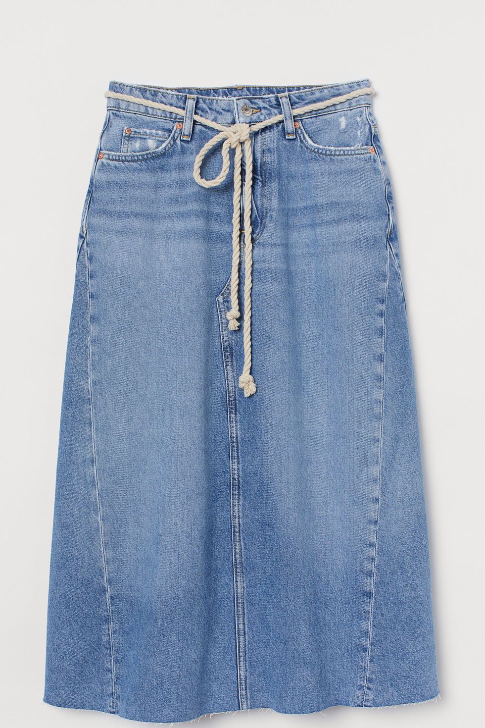 This TikTok-Viral H&M Denim Mini Skirt Is Selling Out