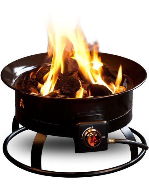 Best Wood Burning And Propane Fire Pits, Diy Propane Fire Pit For Camping