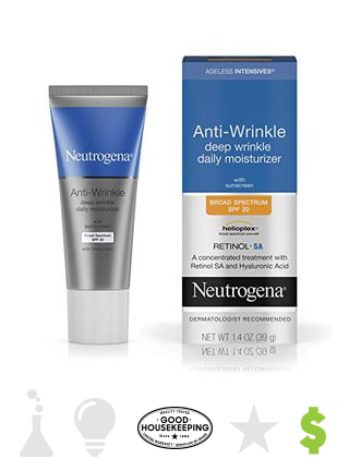 Ageless Intensives Anti-Wrinkle Deep Wrinkle Daily Moisturizer SPF 20 