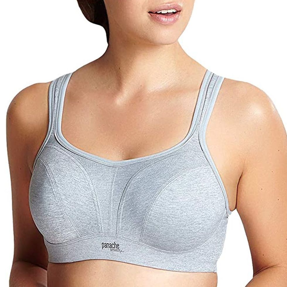 Body Up Intensity High Impact Underwire Sports Bra 38DD, Grey Marle at   Women's Clothing store