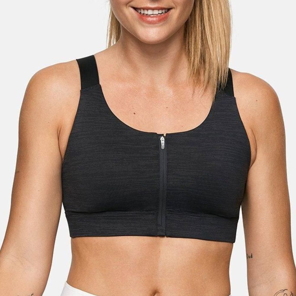 outdoor voices zip bra review