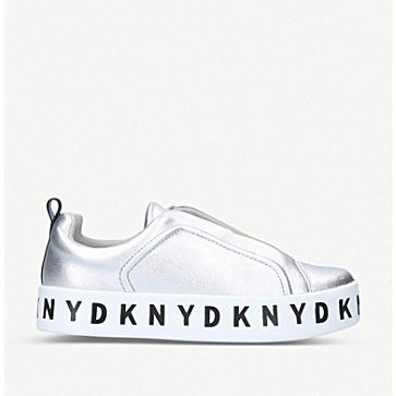 DKNY Bashi logo銀色球鞋