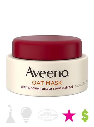 Oat Face Mask with Pomegranate Seed Extract