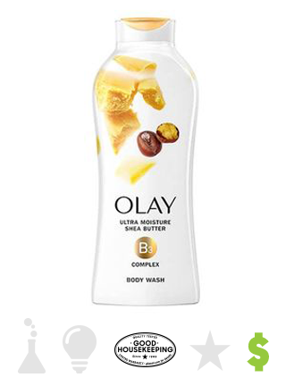 Ultra Moisture Body Wash With Vitamin B and Shea Butter 