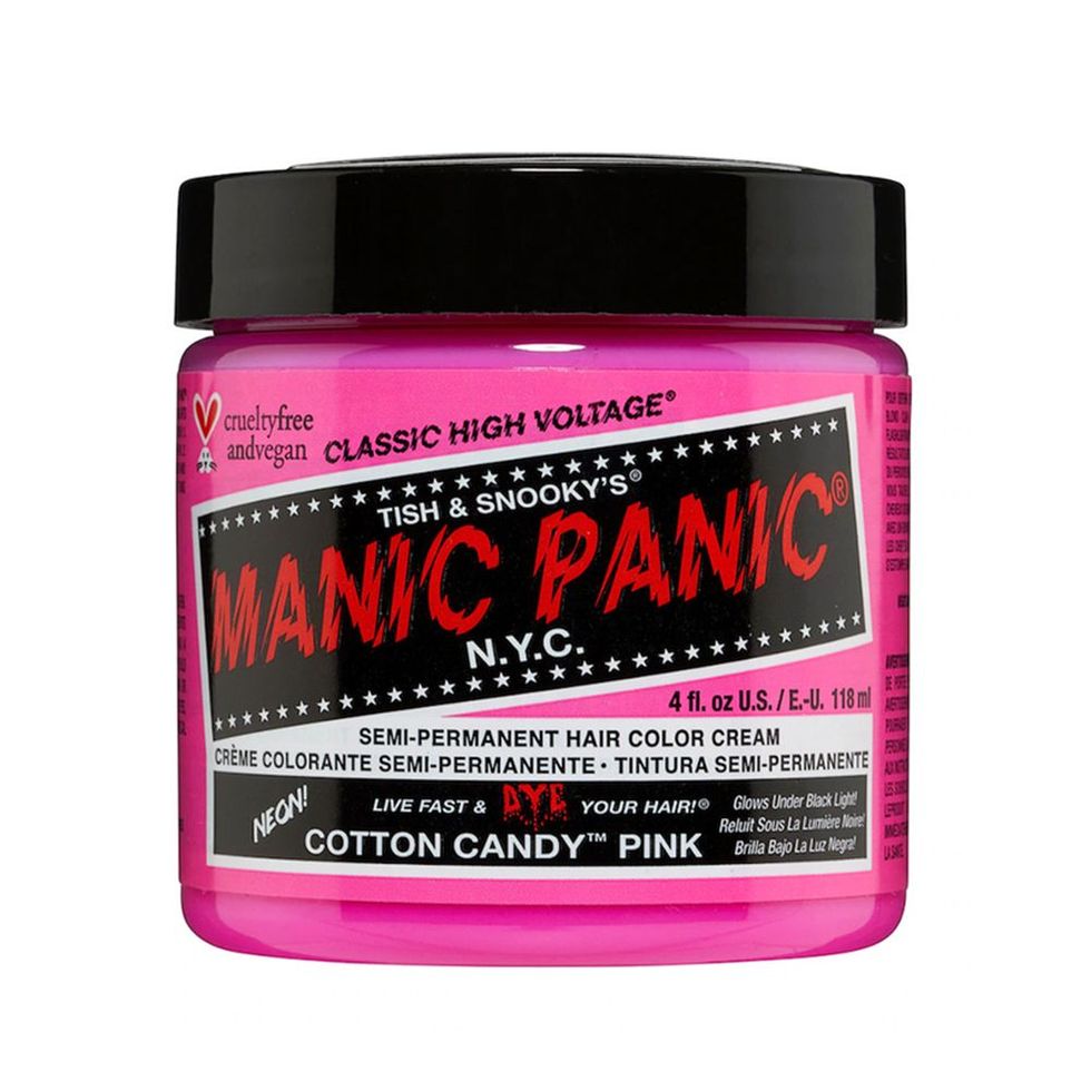 Manic Panic Semi Permanent Cream Hair Color in Cotton Candy