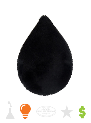 The Mitty Mini Reusable Makeup Remover Pad in Black