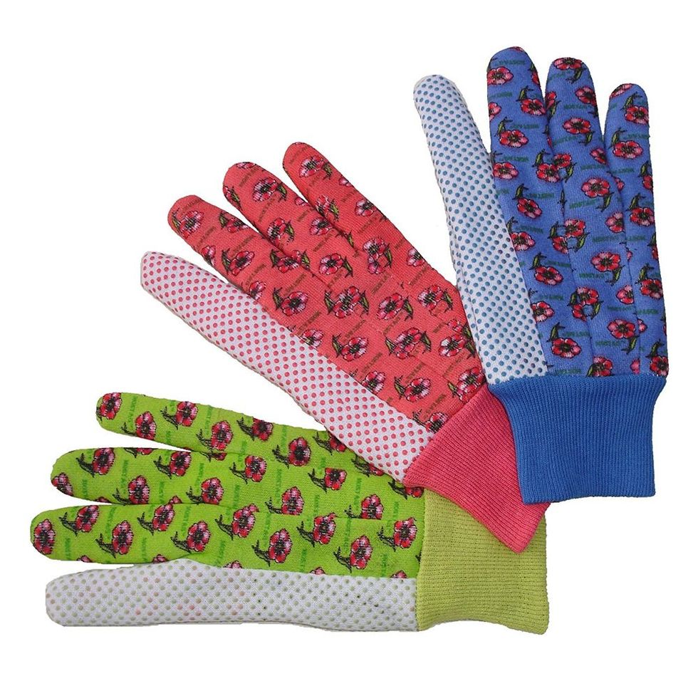 Soft Jersey Gardening Gloves (3 Pairs)