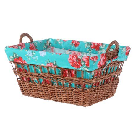 Floral Laundry Basket