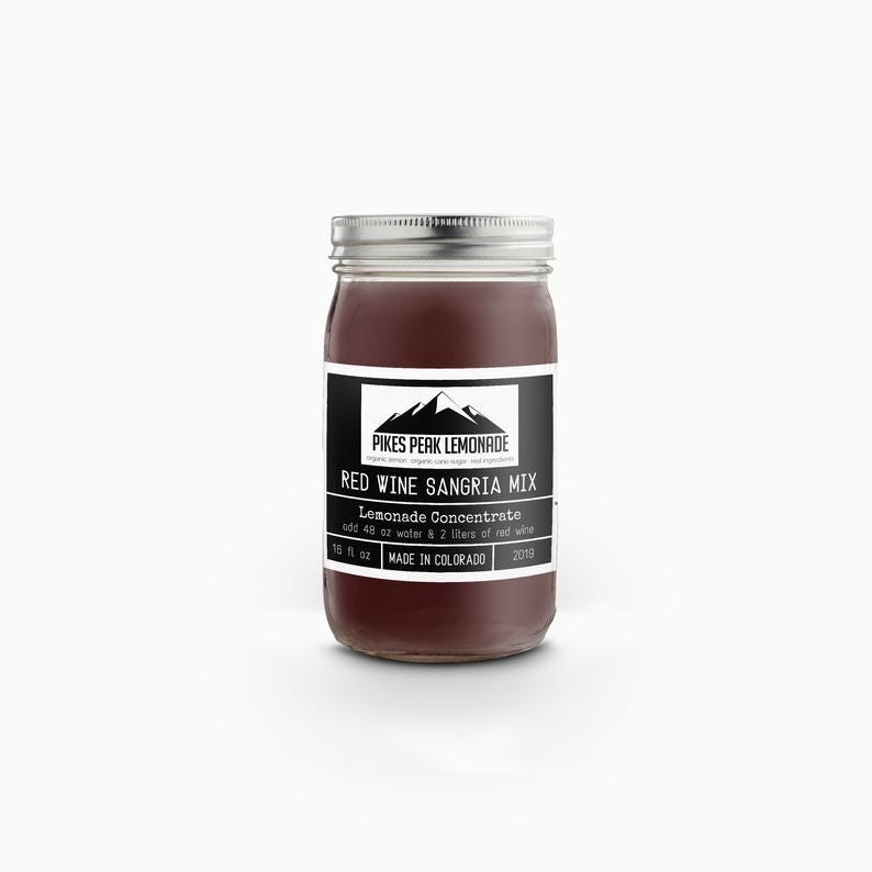 Red Wine Sangria Mix