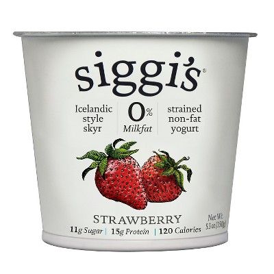 Siggi's Strawberry Icelandic Style Yogurt - 5.3oz