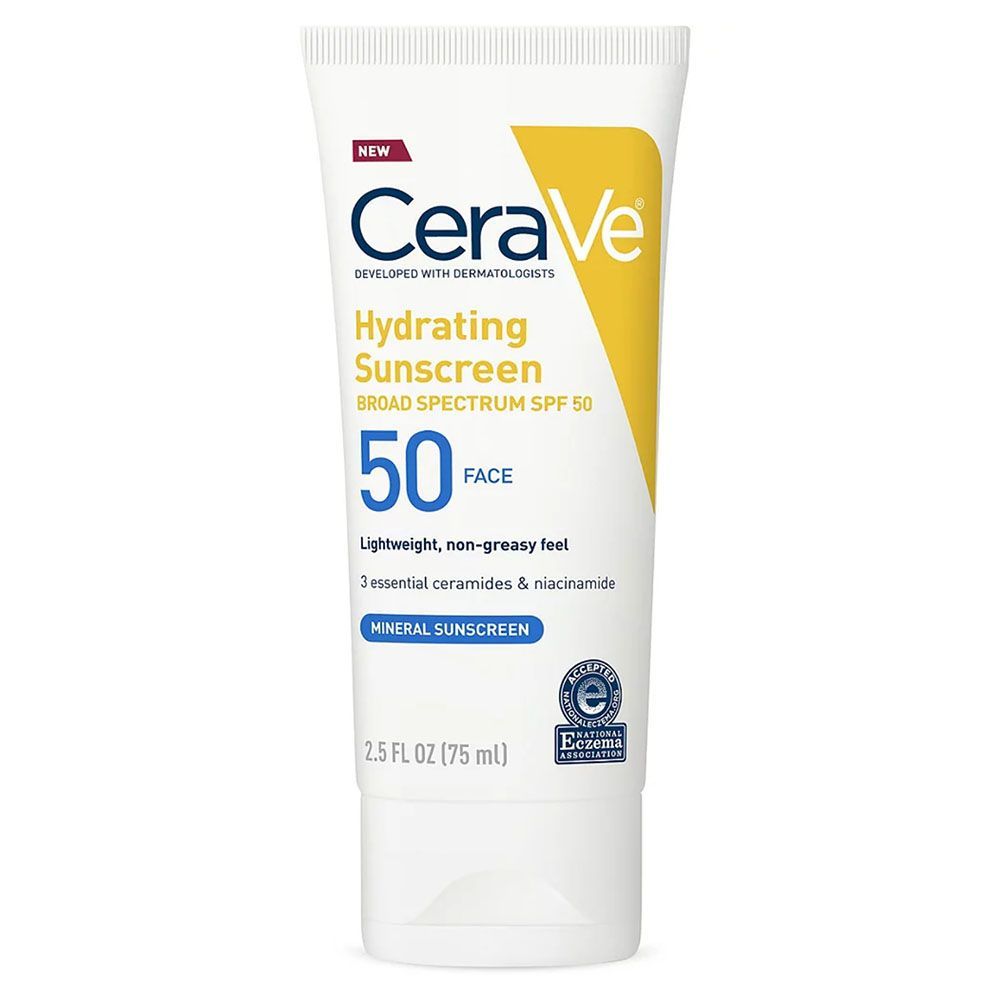 CeraVe Mineral Sunscreen Lotion SPF 50 Face Lotion