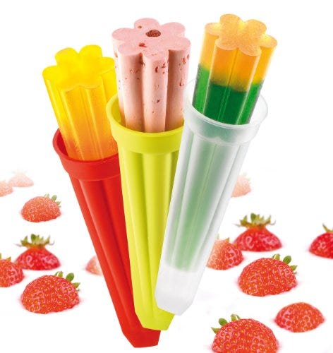 Moldes de silicona para helado tipo callippo