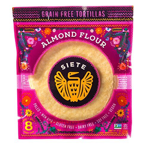 Siete Almond Flour Grain Free Tortillas (16 Tortillas)