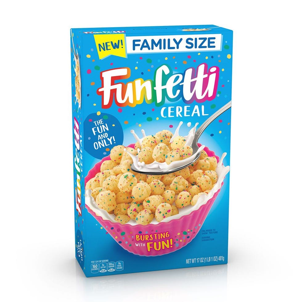 Pillsbury’s New Funfetti Cereal Is Officially on Shelves, So You Can ...