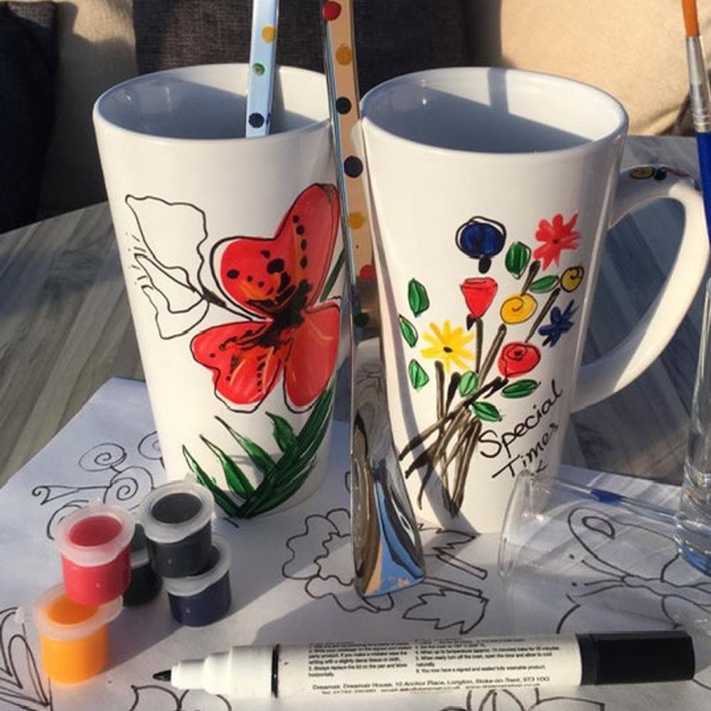 paint your own mug kit