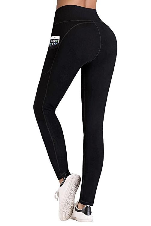 Buy IUGA High Waisted Yoga Pants for Women with Pockets Capri Leggings for  Women Workout Leggings for Women Yoga Capris at