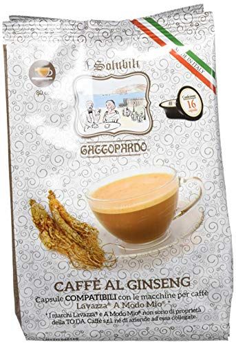 128 Capsule Caffè Ginseng Gattopardo ToDa Compatibili Dolce Gusto Nescafe