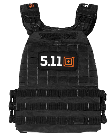 5.11 Tactec Plate Carrier Weighted Vest - CrossFit Games Edition Black