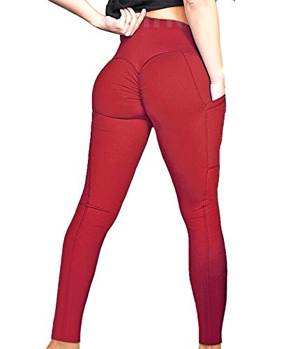 ruched back gym leggings