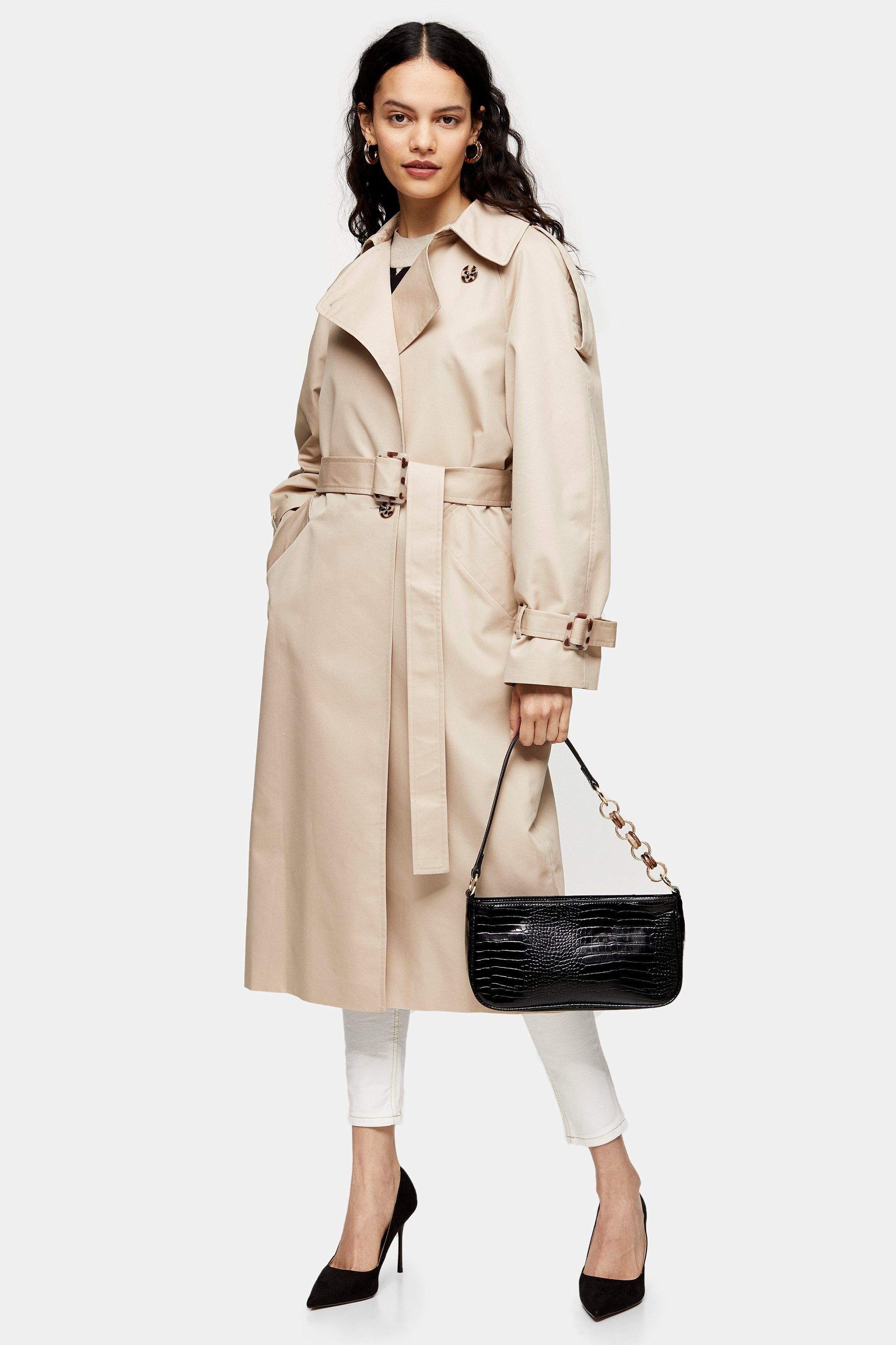 asos design boyfriend trench coat