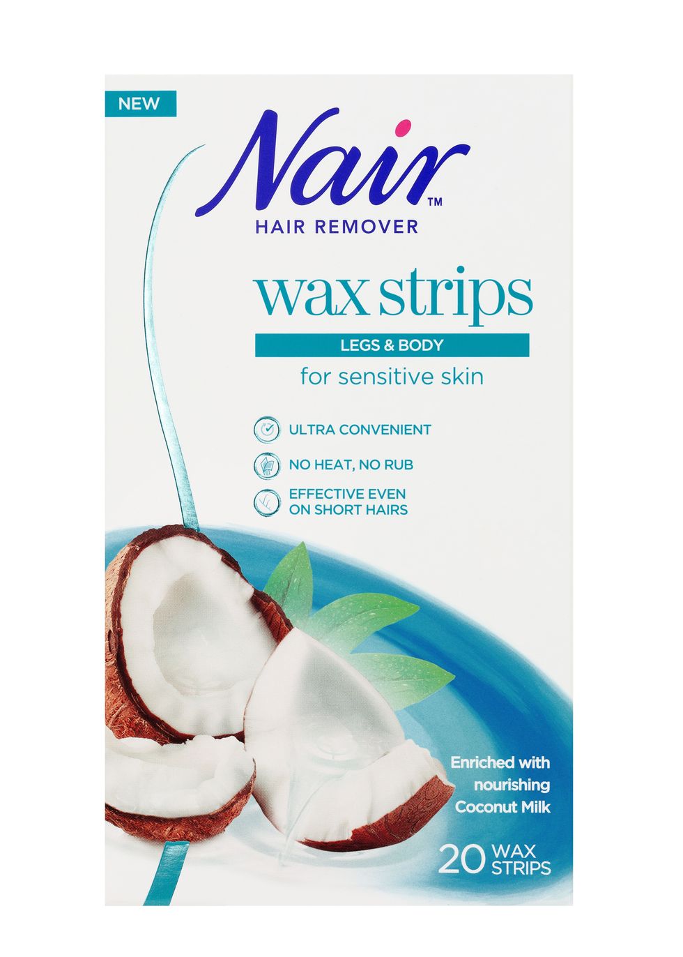 Nair Coconut Body Wax Strips