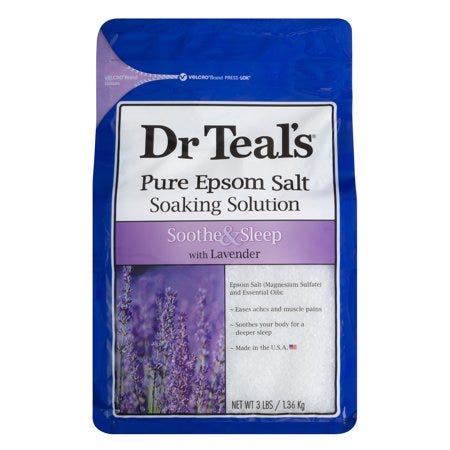 Pure Epsom Salt Soaking Solution Soothe & Sleep
