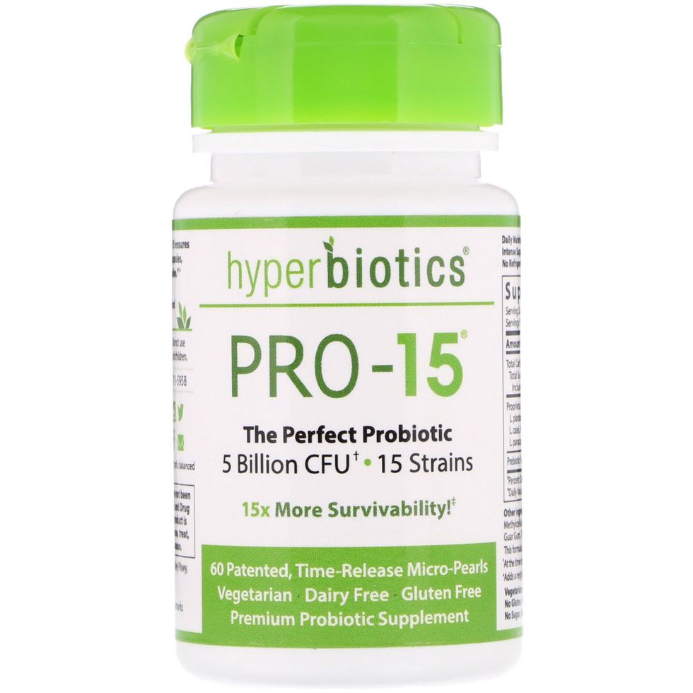 Hyperbiotics PRO-15 Probiotics—Daily Time Release Pearls