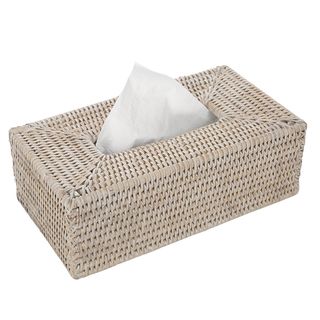 Basket KBX Tissue Box - Light Rattan
